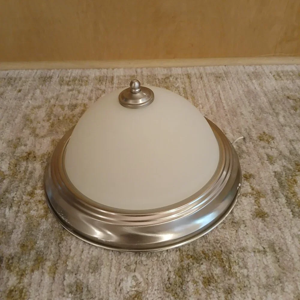 Ceiling light - brushed Nickle